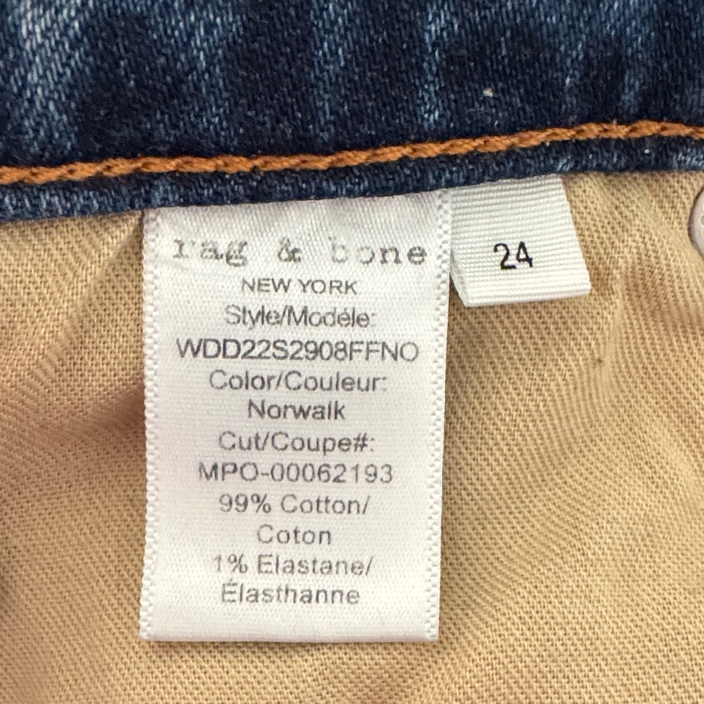 rag & bone Casey High Rise Flare Jeans - Picture 5 of 9